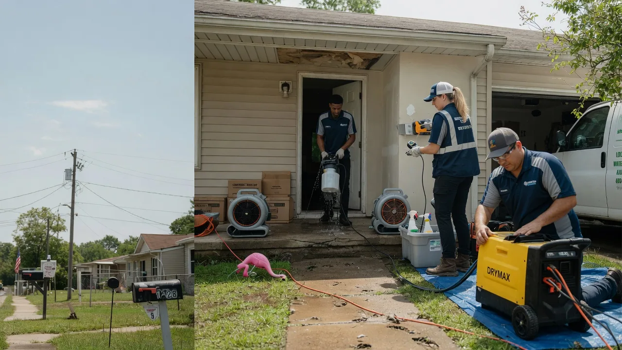 Storm Damage Water Removal in Gibsonville, NC near me